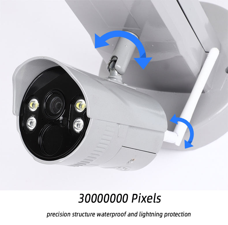 Outdoor 50W Smart Solar Street Light with CCTV Camera | Huayu HY-CC07 | Alibaba Manufacturer